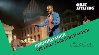 67th Obie Awards: William Jackson Harper Acceptance Speech