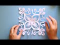 1分钟剪纸窗花，简单易学 paper cutting art freedom liberty