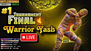 BGMI Tournament POV Live Stream | BGMI RP Giveaway | Paid Custom Live | BGMI Live | Warrior Yash