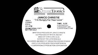 Janice Christie - I'm Hungry For Your Love (Dub)(1986)