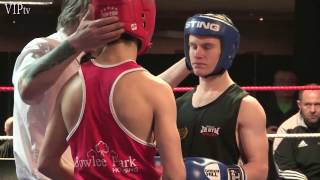 Connor Burton v Matthew Baillie 56kg NWR Youth Final 2017