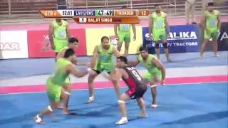 World Kabaddi League, Day 37: Lahore Lions Vs. Punjab Thunder