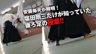 塩田剛三だけが知っていた！【後ろ足の膝】で技を３倍効かせる！合気道極意 Ando Tsuneo’s Aikido Way:The Power of The Knee in The Back Leg