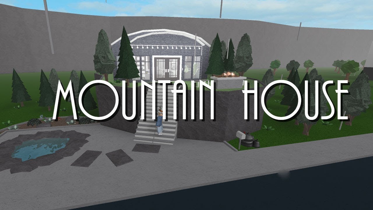Bloxburg Mountain House 77k Youtube