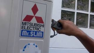 แนวทางการตรวจเช็คซ่อมแอร์บ้าน MITSUBISHI ELECTRIรุ่นMU-GJ13VAอาการเย็นไม่ช่ำตั้ง25Cตัดบ่อยตอนที่2