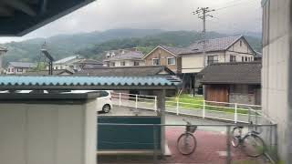 【ブロワー起動音あり】113系　京都丹後鉄道線　快速大江山8号　福知山行き　宮津発車【女性車掌】