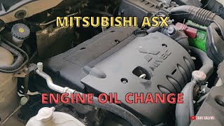 MITSUBISHI ASX ENGINE OIL CHANGE