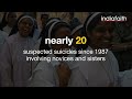 the rise in unnatural deaths of nuns in india