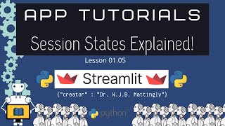 How to Use the Session State in Streamlit - Easy Tutorial! (Streamlit Tutorials 01.05