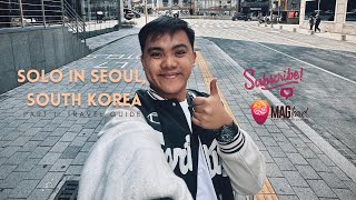 South Korea Travel Vlog: Travelling ALONE  Part 1