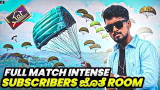 Bgmi Roommatch With Subscribers | Intense Matches 🔥