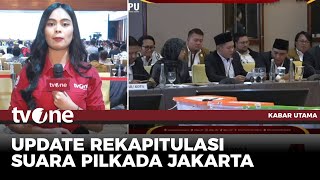 Perkembangan Hasil Rekapitulasi Pilkada Jakarta | Kabar Utama tvOne