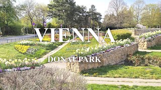 Donaupark, Vienna Walking Tour 4k 60 fps