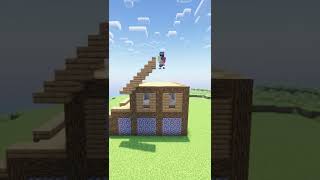 Minecraft Simple Survival House 🏠 #Shorts