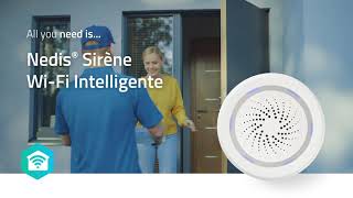 Sirène Wi-Fi Intelligente | WIFISI10CWT (FR)