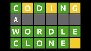 Episode 50 - Coding a Wordle Clone in Javascript!