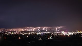 Reno Lightning Storm Timelapse 2015/08/01