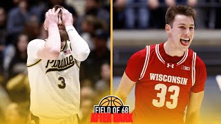 'Wisconsin is the most SLEPT ON team in the COUNTRY!!' | Badgers SHOCK Purdue!! | AFTER DARK