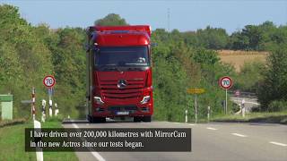 The Mercedes Benz Actros – the advantages of MirrorCam