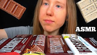 ASMR HERSHEY BAR PARTY MUKBANG (No Talking) EATING SOUNDS