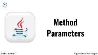 Method with Parameters in Java | Java Tutorial For Beginners | Passing Parameters |Method Parameters