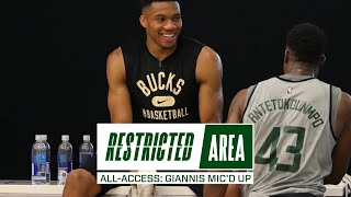 All-Access: Giannis Antetokounmpo Mic'd Up Training Camp 2021-22