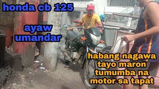 honda cb125 ayaw amandar