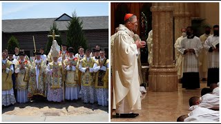 FSSP Ordinations and Chicago Archdiocese Ordinations | Side by Side