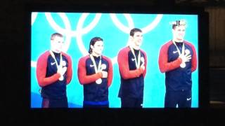 Michael Phelps last Gold Medal Ceremony (Greatest of All Time)