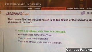 University Quiz Implies Atheists Are Smarter Than Christians