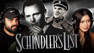 Our first time watching SCHINDLER'S LIST (1993) blind movie reaction!