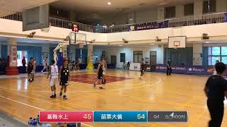 20200729 王輝盃 15:00 嘉縣水上 VS 苗栗大倫