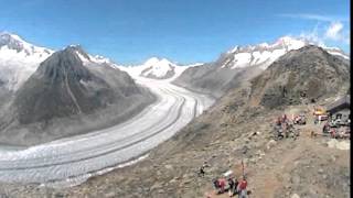 Aletschgletscher: Eggishorn time-lapse