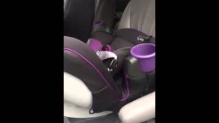 Evenflo Platinum Safemax Carseat Review- rear facing in a Honda Odyssey