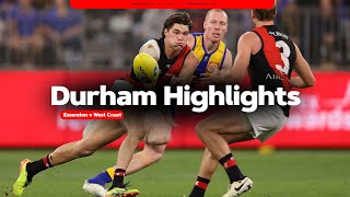 Sam Durham vs West Coast (you aleady know 🤯🤌) | Round 8 | 2024