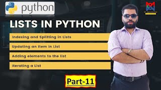 Exploring Python Data Type: Lists in Depth |create program using Lists |Part-11 #python #lists