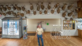 Whitetail Cribs :John Eberhart's 50 Pope & Young Bucks & Michigan Record Whitetail from 1981