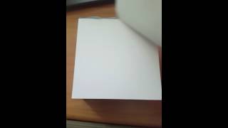 Blatt Papier abreisen! #Tutorial