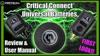 First Look! Critical CONNECT Universal Batteries! In Depth Review + User Manual! Wireless Tattooing!