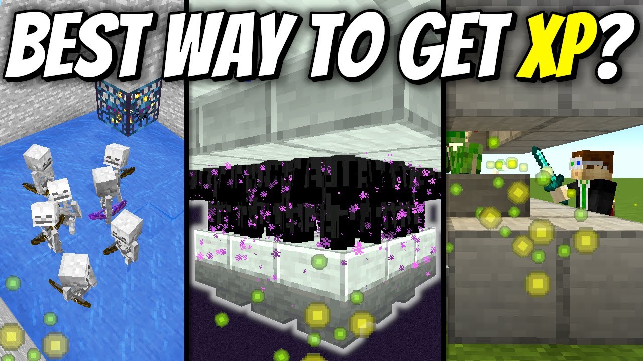 5 Easy Ways To Get XP In Minecraft! - YouTube