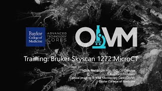 Training: Bruker Skyscan 1272 microCT