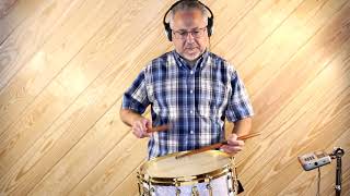 Study in Flams- Solo #23 from Advanced Snare Drum Studies by Mitchell Peters