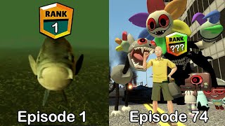 Brawl Stars Rank Up Skibidi The Fish 1 - 74 | Dandy's World Monster (Episode 74)
