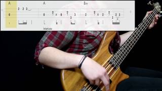 4 Non Blondes - What's Up? (Bass Cover) (Play Along Tabs In Video)