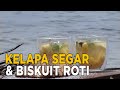 Minuman kelapa cengkeh yang segar dan biskuit roti kayu manis | HARMONI ALAM