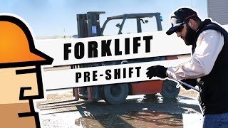 Forklift Driving 101 Training: Pre-Operation Forklift Walk-Around Inspection Training Video