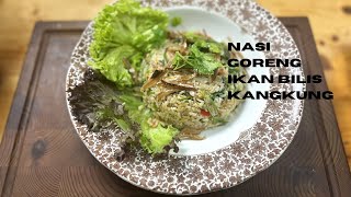 Nasi Goreng Ikan Bilis Kangkung | Tambah Bahan Ini Nasi Goreng Jadi Lagi Sedap|