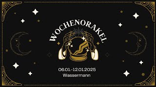 Wochenorakel 06.01-12.01.2025 WASSERMANN ♒️| Revolution. Ein reflektierter Start!