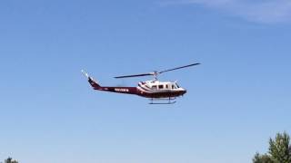 Bell 210 landing