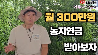 농지연금 아무나 준비만 잘하면 받을수 있는 월300만원 연금 노후생활 지킴이 하려고 하면 누구나 할수 있습니다..#농지연금 #부동산 #부동산투자 #토지경매 #토지 #토지투자